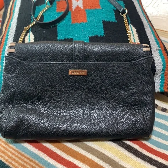 Milly Leather Crossbody Bag - Picture 2 of 7